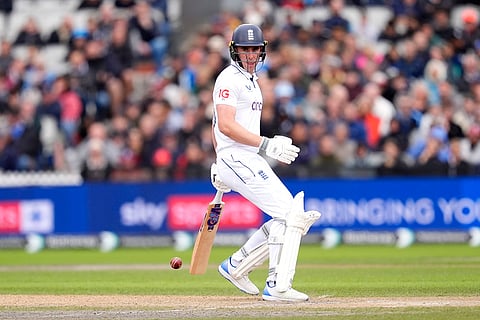 England vs Sri Lanka 1st Test Day 2: England's Dan Lawrence in action against Sri Lanka